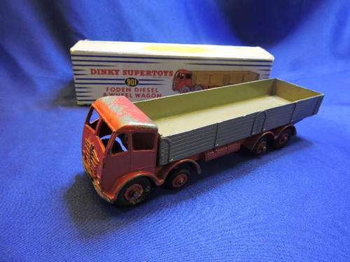 Dinky Supertoys 901 Foden Diesel 8 Wheel Wagon Rare Model